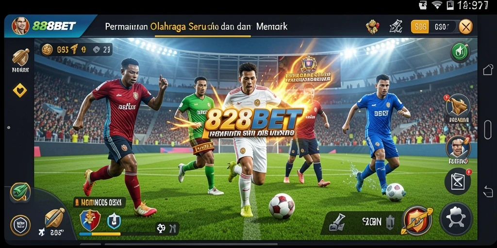 Tampilan gameplay seru di 828BET dengan berbagai cabang olahraga.