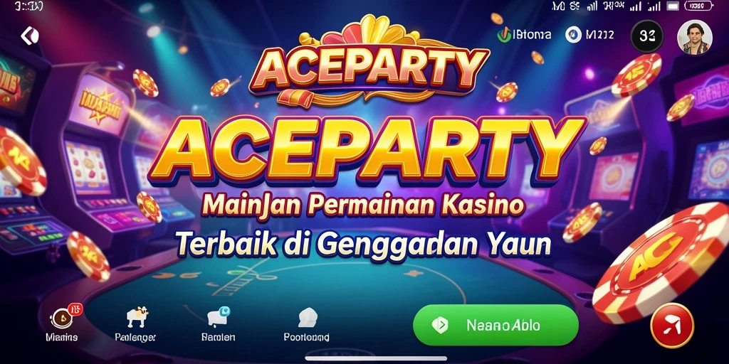 Tampilan gameplay menegangkan dari ACEPARTY dengan grafis menawan.