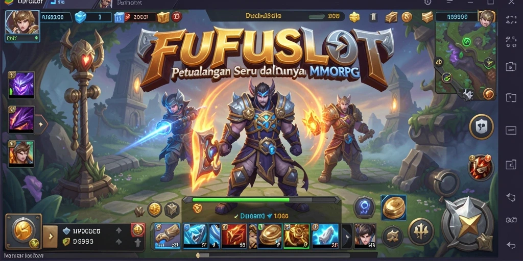 Gameplay menarik FUFUSLOT dalam dunia MMORPG penuh petualangan.