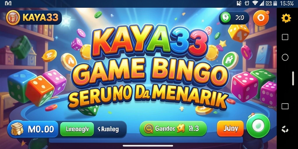 Tampilan gameplay KAYA33 yang seru dalam permainan Bingo.