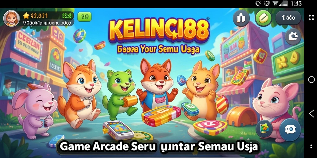 Tampilan gameplay menarik dari KELINCI88 dengan aksi seru.