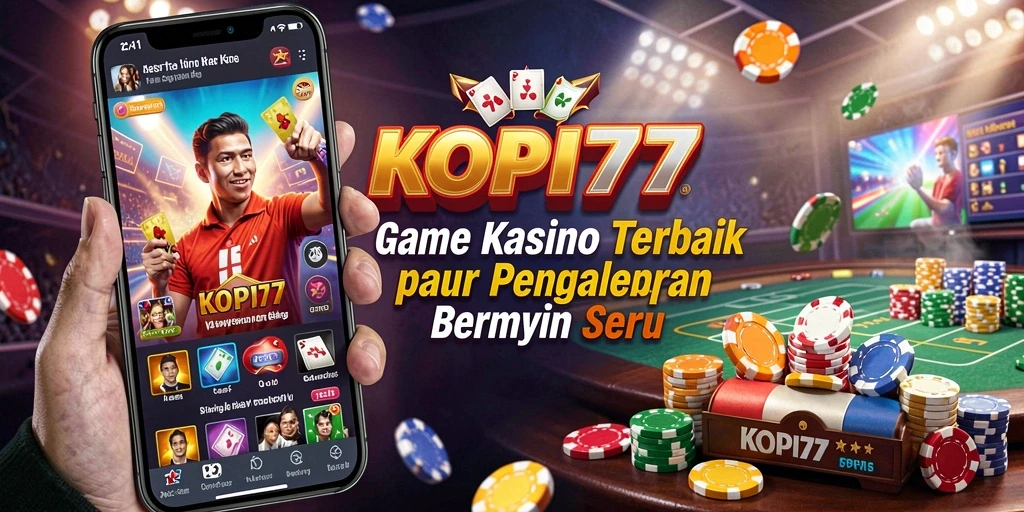 Screenshot menunjukkan gameplay KOPI77 yang seru dan interaktif.