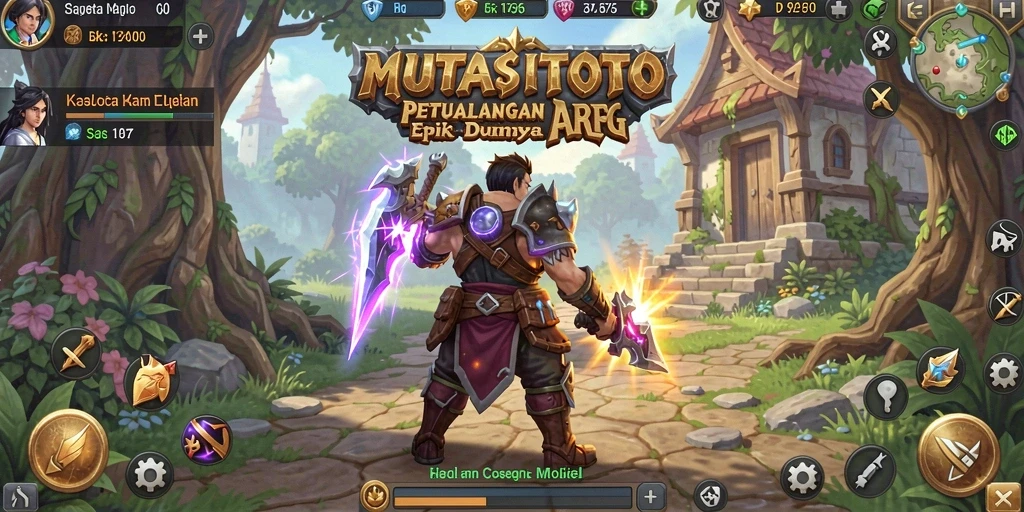 Gambaran gameplay seru dan menarik dari MUTASITOTO.