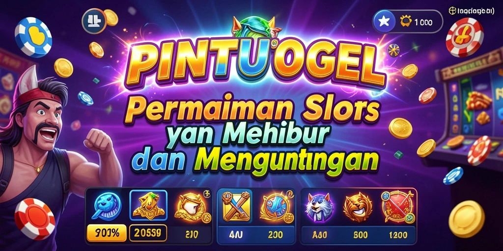 Screenshot utama PINTUTOGEL menampilkan gameplay seru dan grafik yang memukau.