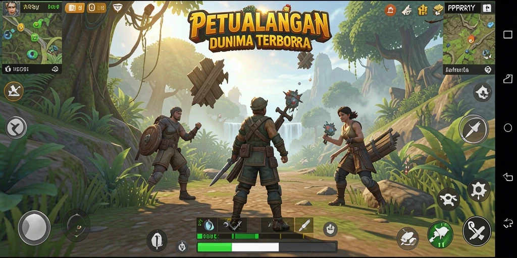 Gameplay PPRRYY yang menakjubkan di dunia terbuka.