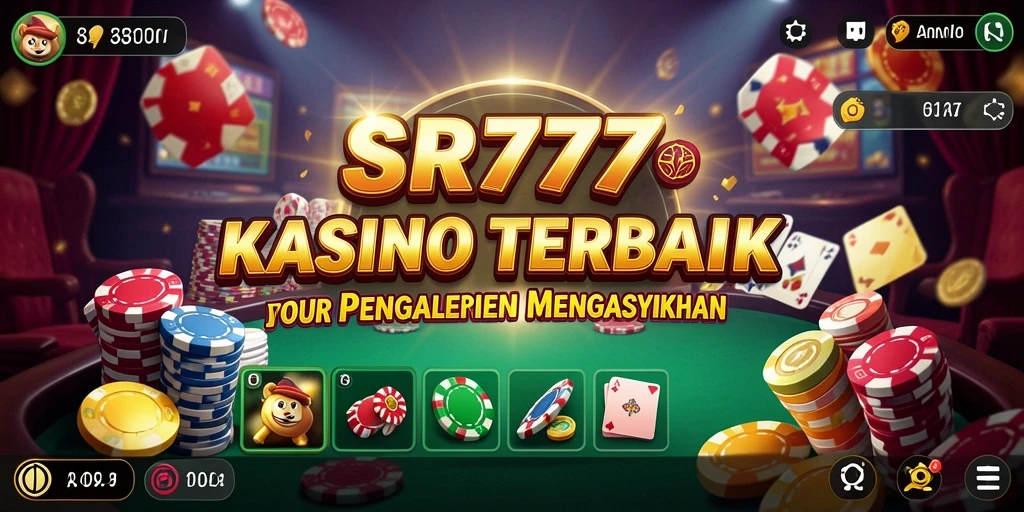 Tampilan menakjubkan dari gameplay Kasino di SR777