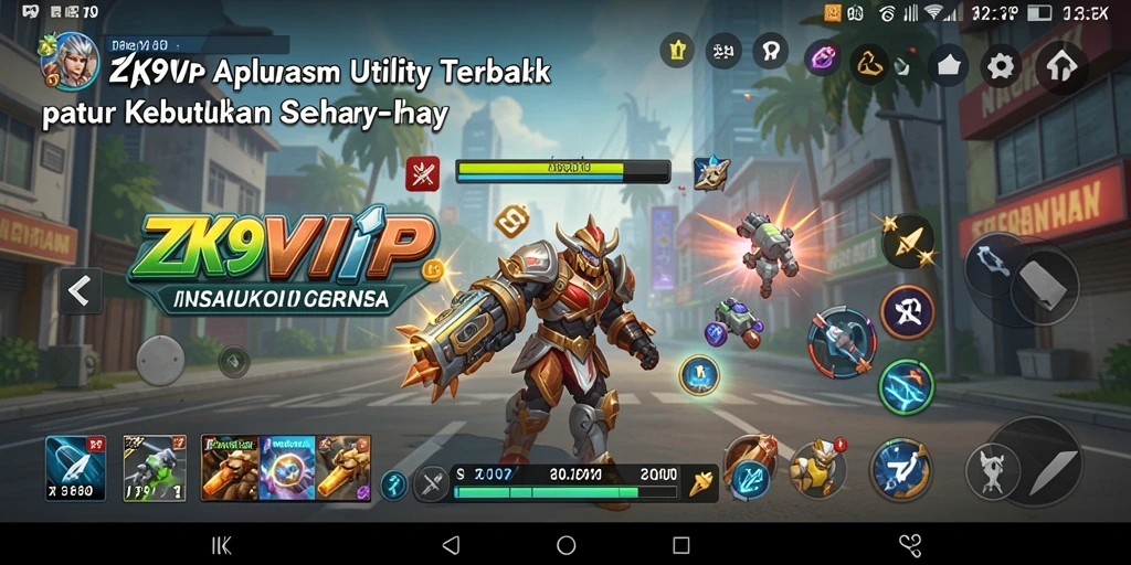 Screenshot ZK9VIP menunjukkan fitur-fitur canggih yang memudahkan pengguna.